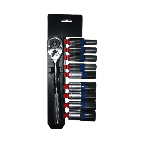 10PCS HAND DRIVE SOCKET SET (1/2